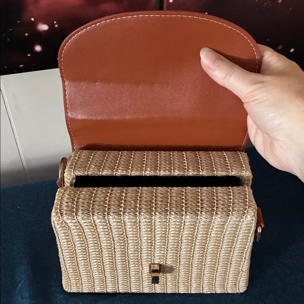 Petit Raffia Handbag - Picture 5 of 10